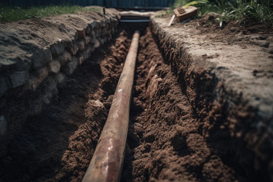 Drain français de maison